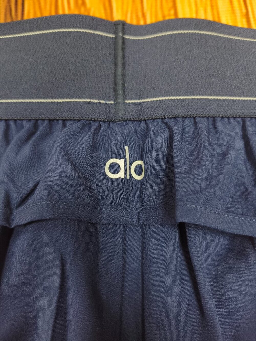 Alo Yoga M Match Point Navy Blue Shorts - Elevated Athleisure Look🤸🏻‍♀️🥎 - Picture 4 of 8